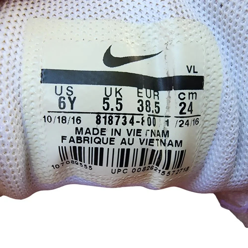 Nike Junior Lunar Control Spiked Golf Shoes Sz 6Y